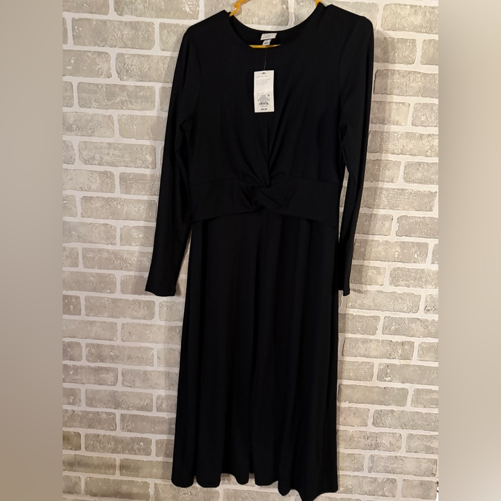 a new day Black Long Sleeve Dress